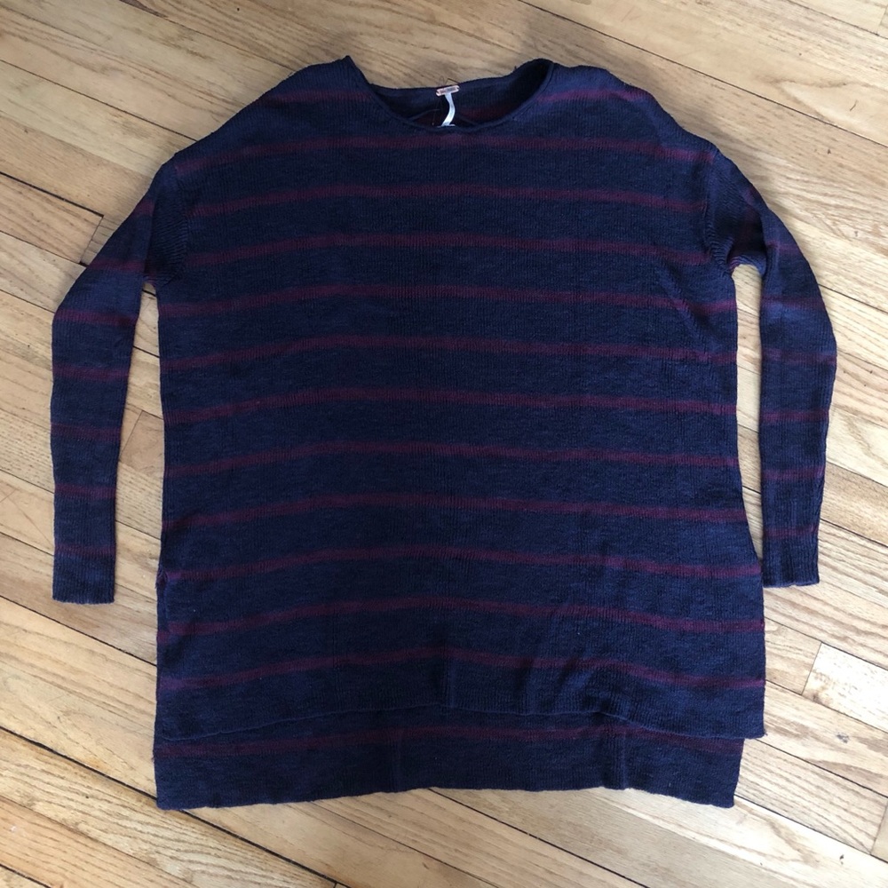 ⚡️NWT⚡️Free people striped top